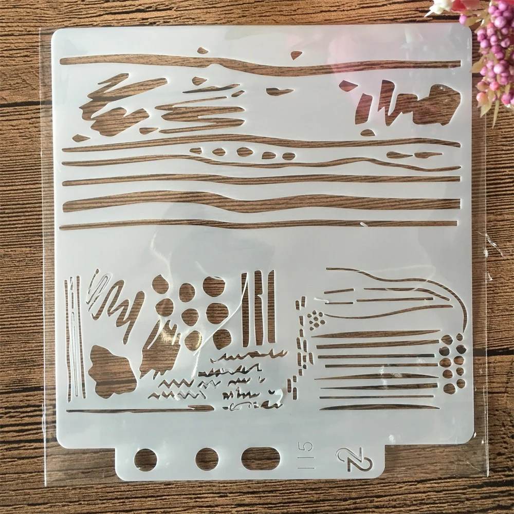 

13cm 5.1" Sketch Graffiti DIY Layering Stencils Wall Painting Scrapbook Coloring Embossing Album Decorative Paper Card Template