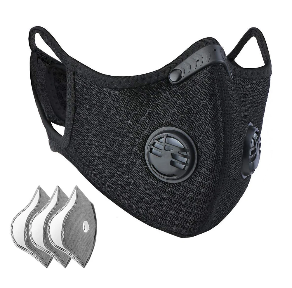 PM2.5 Пылезащитная маска с активированным углем и фильтром защита от загрязнения