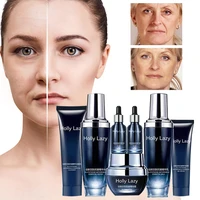 anti wrinkle seven piece set anti aging repair moisturizing brighten firming beauty glutathione hyaluronic acid skin care kit