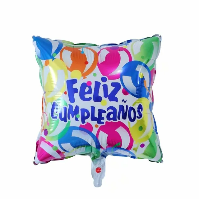Воздушные шары Feliz Cumpleanos 50 шт. 22 дюйма испанский шар TE AMO баллон гелия для