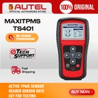 Диагностический сканер Autel MaxiTPMS TS401 OBD2 TPMS, система контроля давления в шинах, 315, 433 МГц, программирование датчика