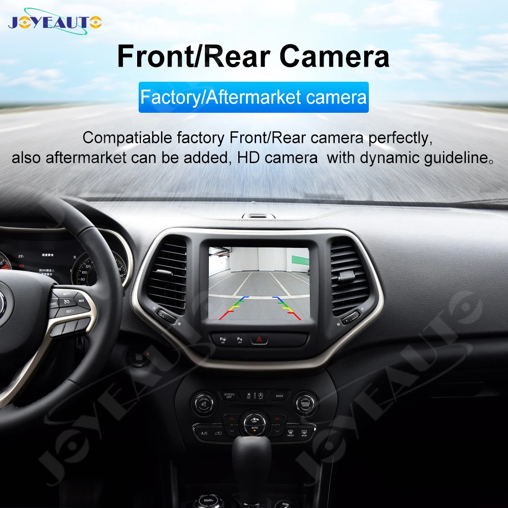Беспроводной модуль JoyeAuto для Jeep Grand Cherokee XJ KL Wrangler Compass Commander Apple Carplay Android