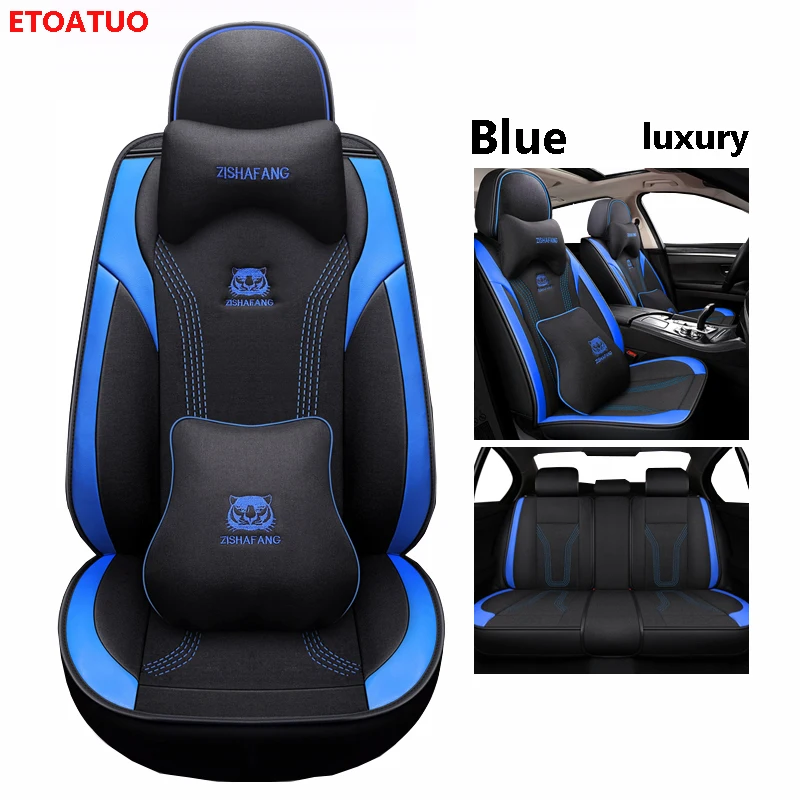 Универсальные автомобильные Чехлы ETOATUO для Chery всех моделей QQ3 QQ6 Ai Ruize A3 Tiggo X1 QQ A5 E3