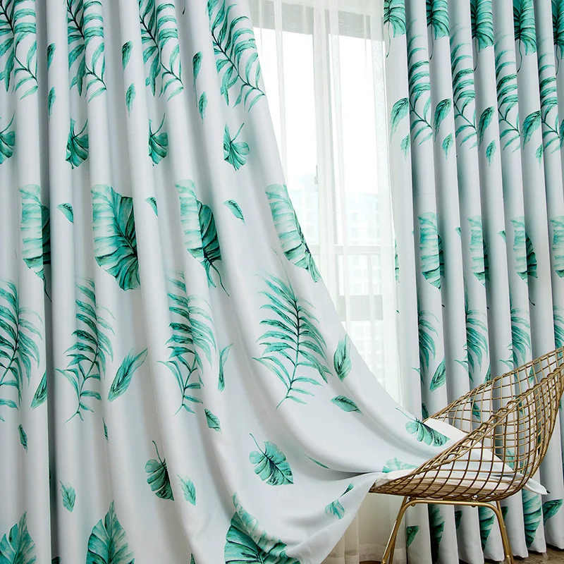 Скандинавские Современные Простые тропические леса растения банановые листья