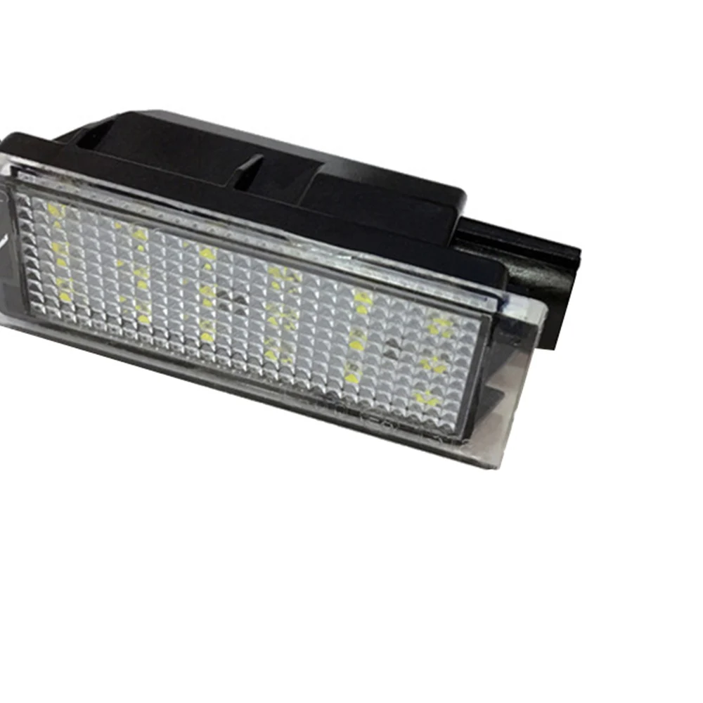 2 шт. светодиодный светильник для номерного знака автомобиля SMD 3528 Renault Megane Clio Laguna 3