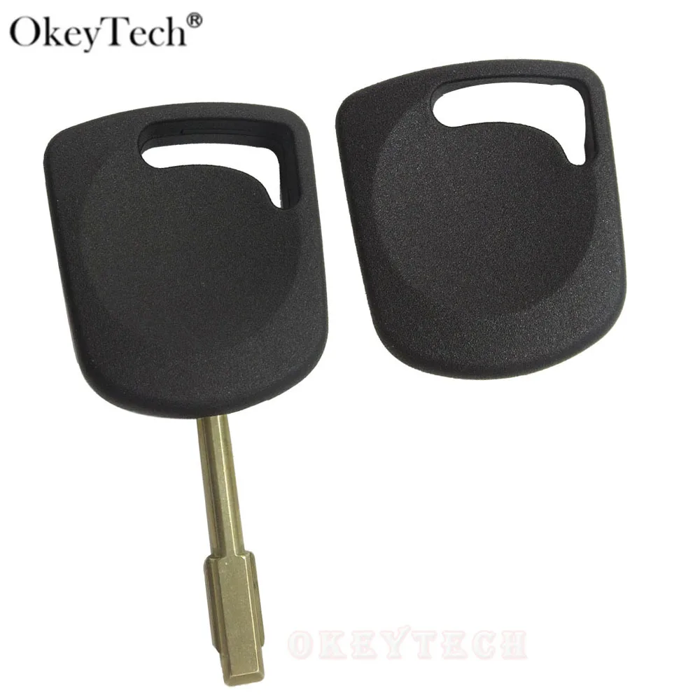 

Okeytech 10X Blank Transponder Car Key Shell Cover For Ford Focus Mondeo KA Jaguar XJ8 Transit Remote Key Fob Uncut Blade FO21