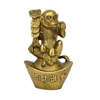 laojunlu pure copper ingots wishful monkeys lucky fortune copper monkeys home feng shui ornaments