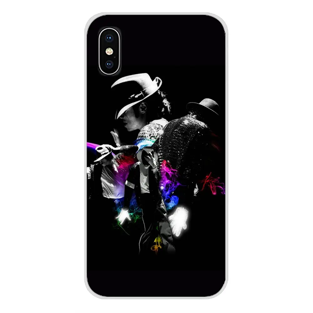 Мягкий прозрачный чехол для Xiaomi Redmi Note 3 4 5 6 7 8 Pro Mi Max Mix 2 2S Pocophone F1 с рисунком Майкла