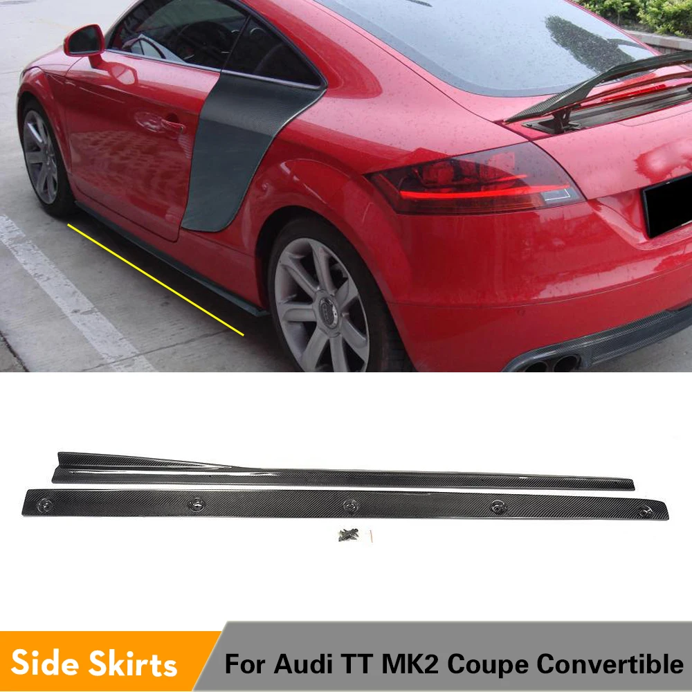 Боковые удлинители из углеродного волокна для AUDI TT 8J MK2 трансформер купе 2 двери