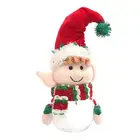 Милый Рождественский эльф, баночка для конфет, рождественские украшения, бутылка для хранения, подвеска на рождественскую елку, подарок на стену или дверь