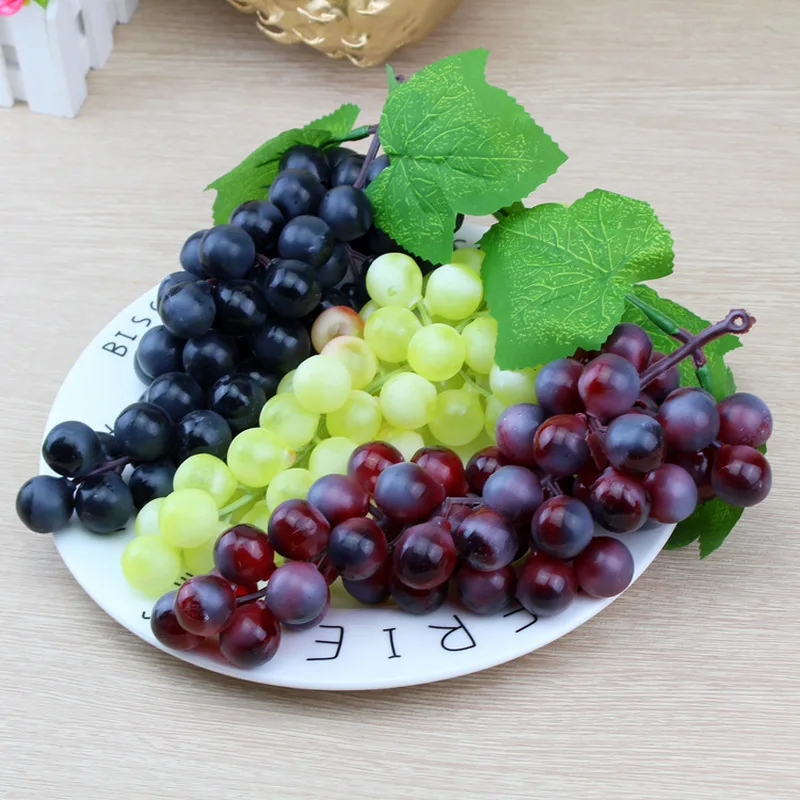 1 шт. искусственный виноград сделай сам искусственные фрукты пластиковый изюм