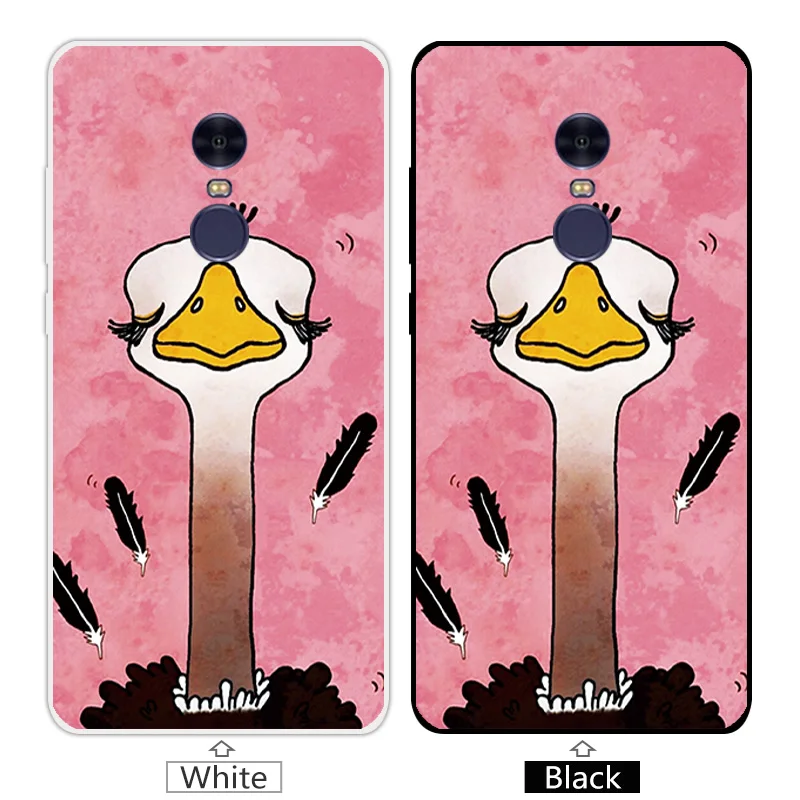 Чехол для Xiaomi Redmi Note 4 Note4 мягкий силиконовый чехол note note4 розовая задняя крышка