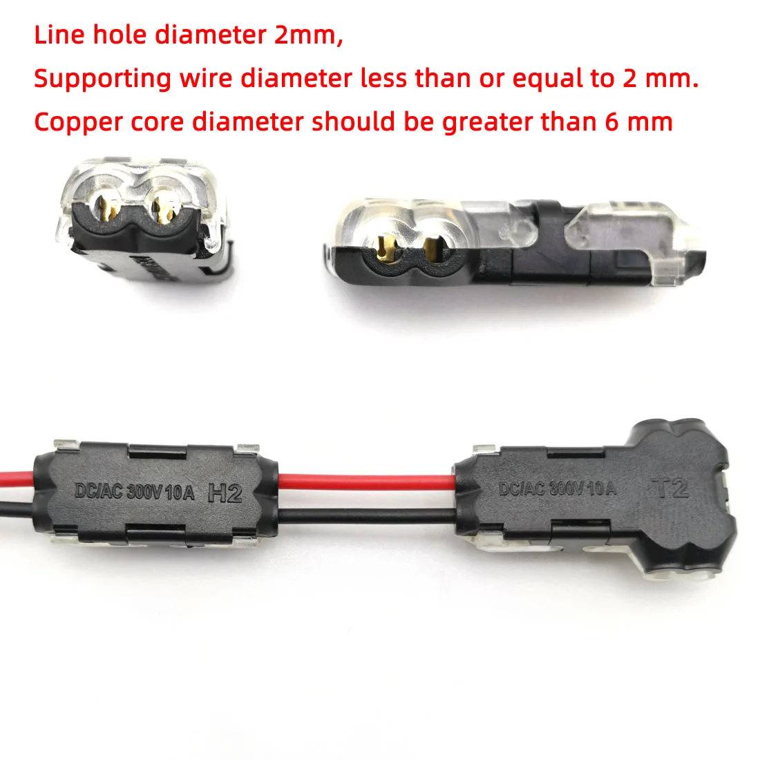 5 шт. быстрый фиксатор соединения провода разъем проводов для 1 Pin 2 Pin 22-18AWG светодиодные ленты провода автомобиля аудио кабель терминалы обжимной