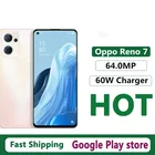 Оригинальный смартфон Oppo Reno 7 5G 6,43 дюйма AMOLED 4500X778 90 Гц 60 Вт Зарядное устройство 11,0 МП мАч Snapdragon G OTA Android