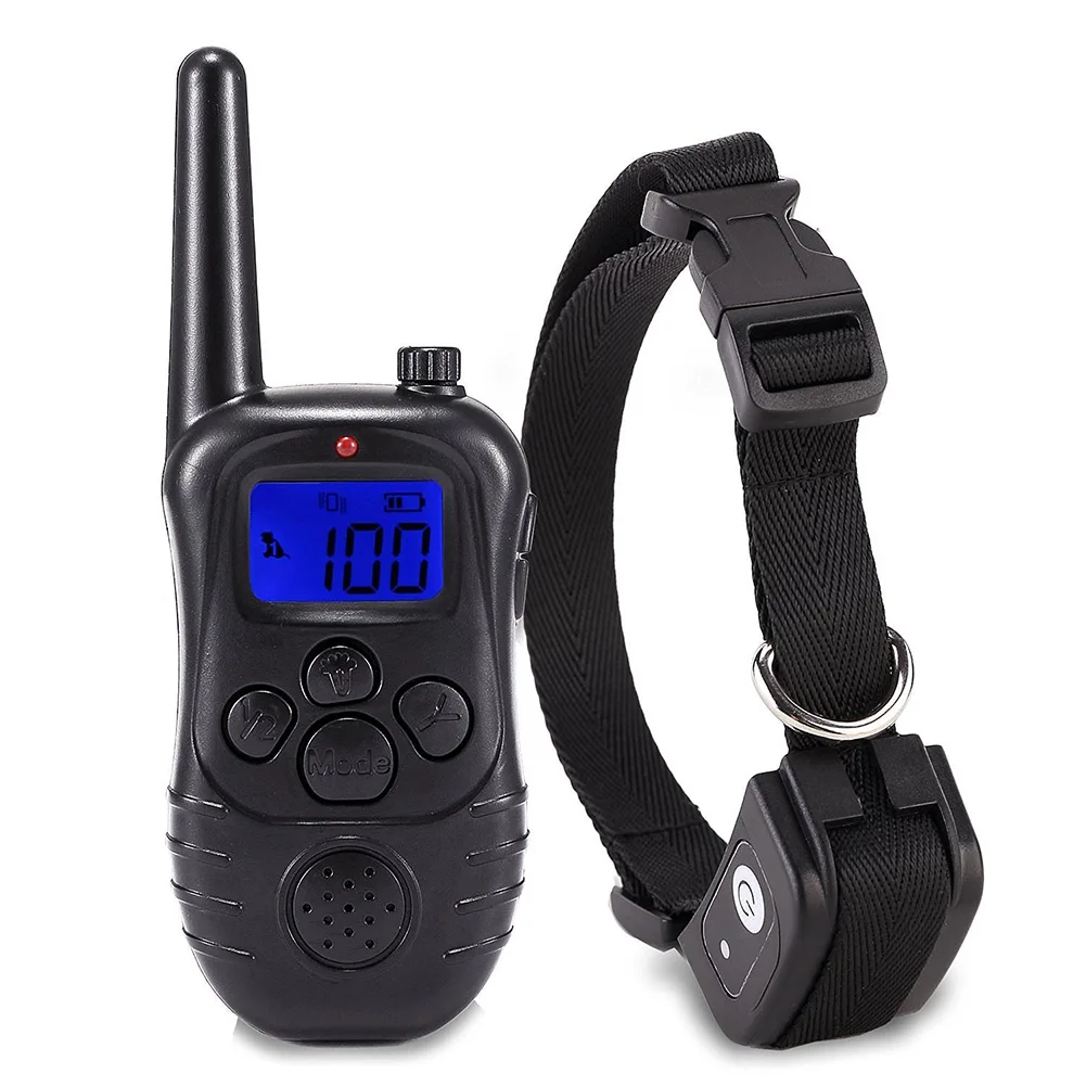 

Dog Shock Training Collar USB Rechargeable Remote Control Waterproof Collar Receiver VDX99