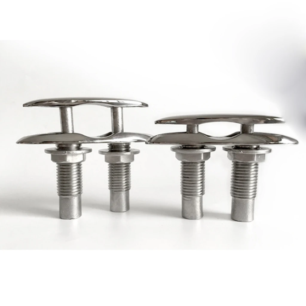 

316 STAINLESS STEEL PULL-UP 5''CLEAT/ -UP FLUSH MOUNT LIFT- Boat/Marine