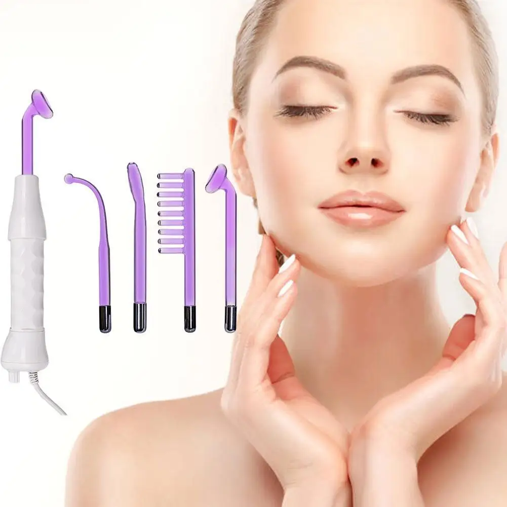 

Портативный Высокочастотный электротерапевтический аппарат, электрод, палочка для удаления пятен от акне, домашний спа, фототерапия