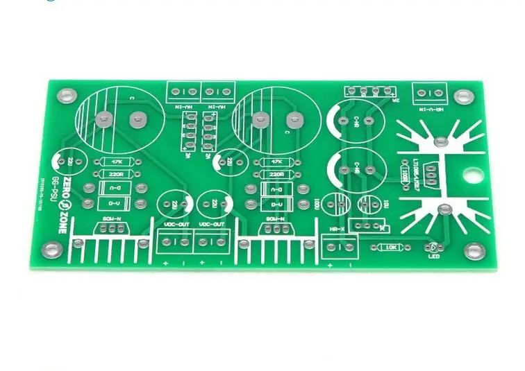 Dual High Voltage Regulator Power Supply board DC Filament PSU PCB / kit fr GG Tube Preamp | Home Theater Amplifiers