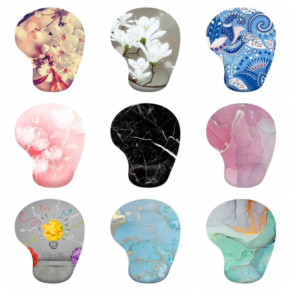 

Desktop Mousepad Gaming Silicone Hand Support Wrist Rest Mouse Pad Mice Mat Ergonomic