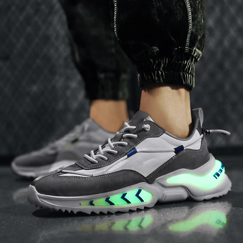 

2021 star shining shoes reflective sports casual shoes