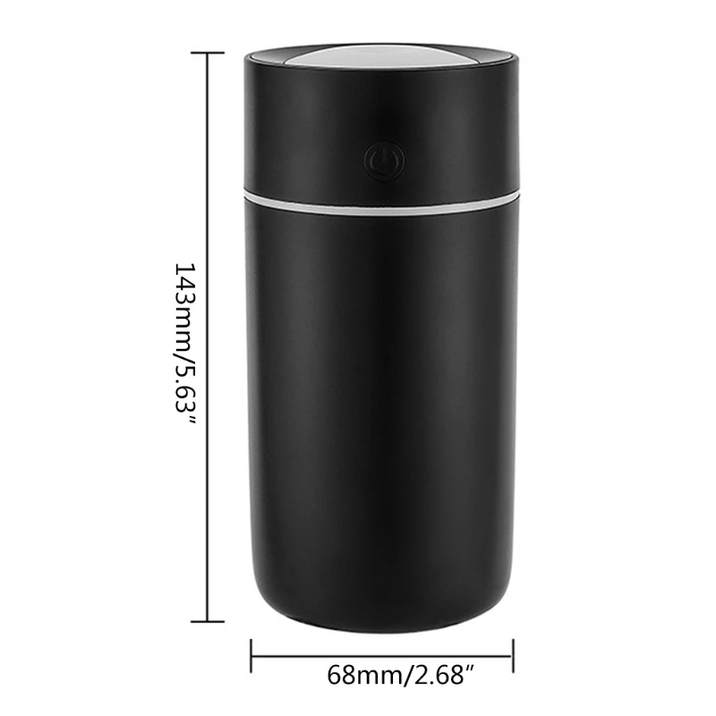 

Colorful cup humidifier USB colorful atmosphere light compact car humidifier M2EE