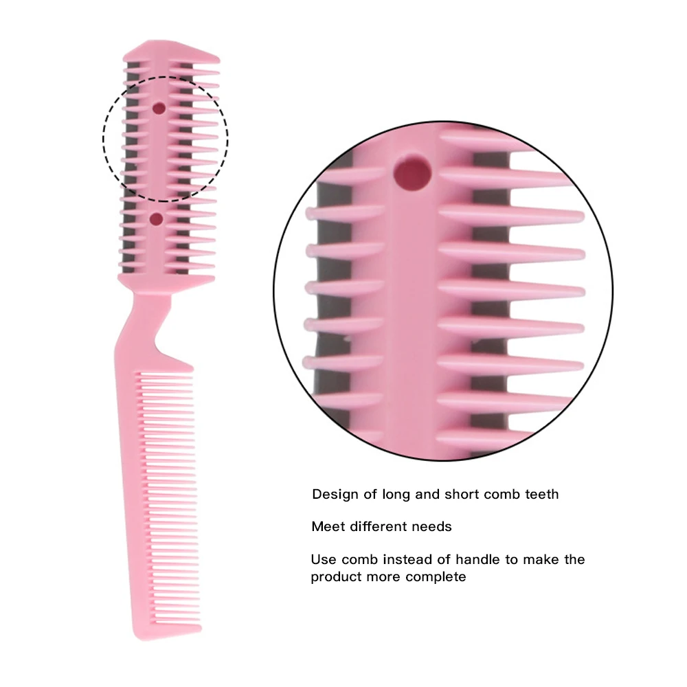 Триммер для шерсти домашних животных Расческа с 2 лезвиями ухода за домашними