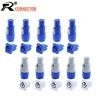 10 штук в наборе, 5 комплектов 3Pin AC Мощность втулка шасси Панель крепление 250V 20A Тип в NAC3FCA + NAC3MPA-1: micro sim картав светильник Мощность разъем