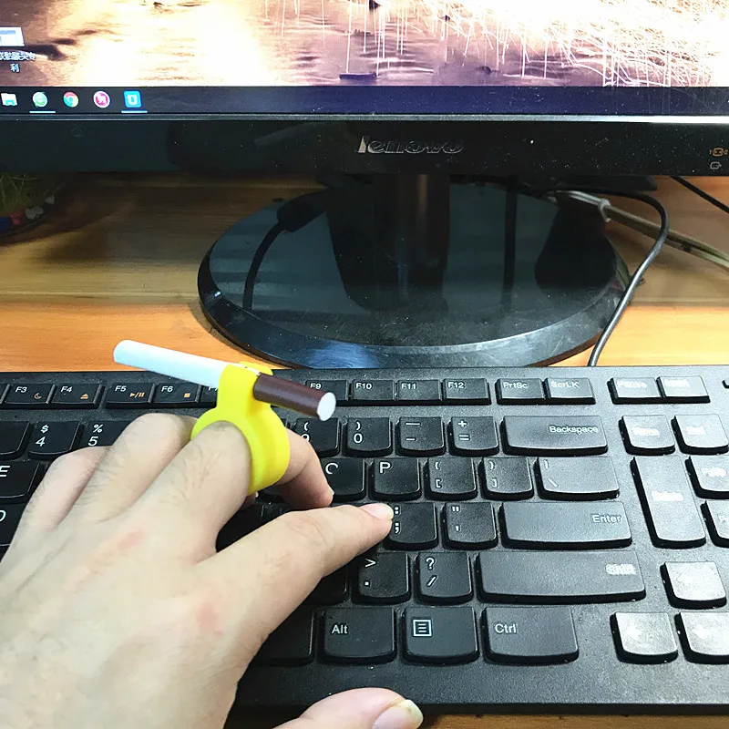 Силиконовый держатель для сигарет в виде кольца|Аксессуары сигарет| |