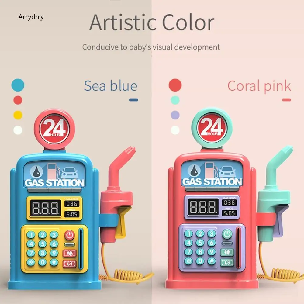 Забавная имитация мини бензоколонки игровой домик игрушки Детские ролевые игры