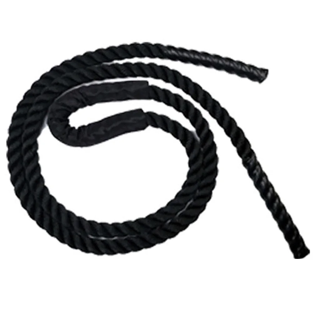 

25mm Non Slip Handle Weighted Battle Builds Power Heavy Jump Rope Home Outdoor Fitness Training Strength Lose Weight Portable