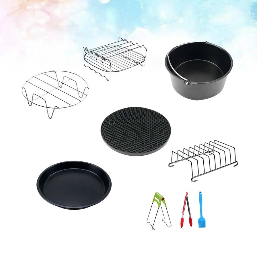 

Фритюрница для глубокой жарки, устройство для жарки в ассортименте, принадлежности для фритюрницы, инструмент для кухни (случайный цвет акс...