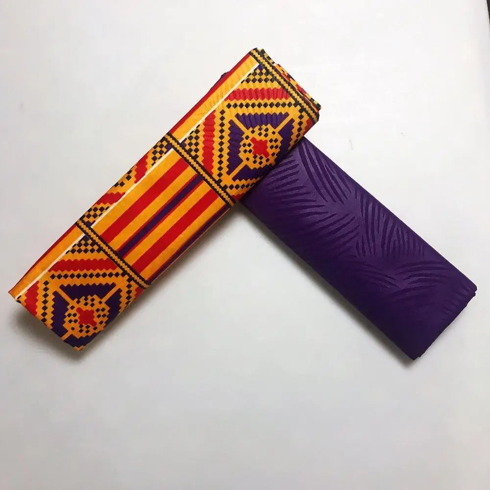 4 ярда полиэстер Анкара восковая ткань тиснение Chitenge Ghana Kente печатная восковая ткань Африканская Kitenge принт восковая ткань AW30