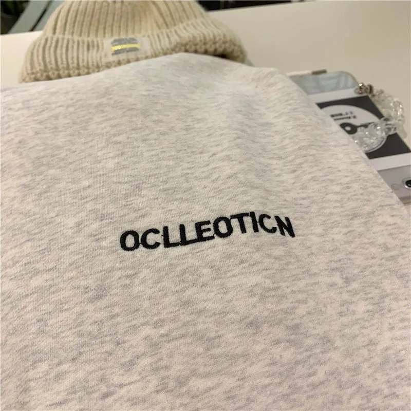 

GOOHOJIO 2020 New Zipper Hoodies Drawstring Sweatshirt Women Casual Solid Color Long Sleeve Pocket Jacket Autumn Coat for Women
