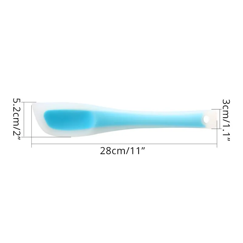 Silicone Spatulas 600 F Heat Resistant Seamless Rubber Spatula Perfect for Baking Cooking Scraping|Принадлежности для