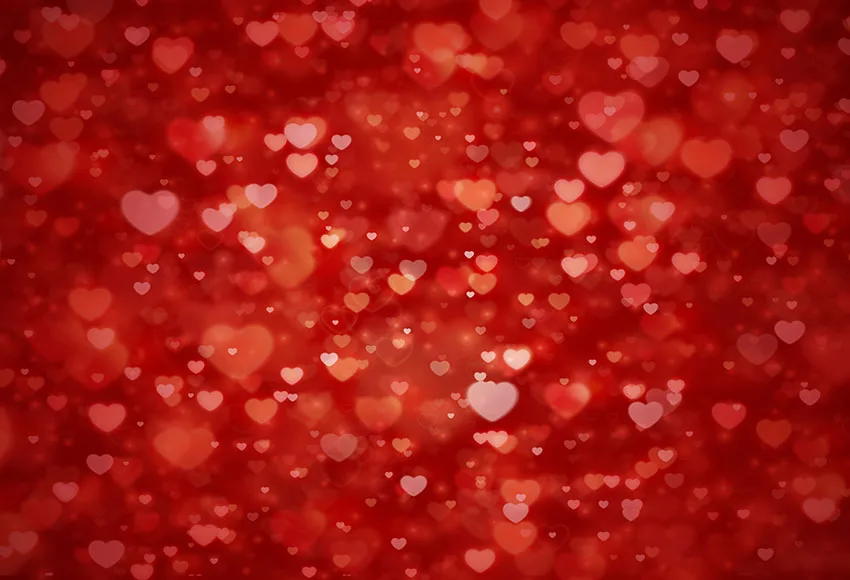 

Red color sweetheart valentine's day Photography Backdrops Wedding Banner Decoration Background Red Photo Studios Props