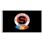 Летняя футболка для фитнеса 3 Х5 футов 90 х150 см Ac Чешская Республика Sparta Praha Club Camiseta Железный флаг для фанатов