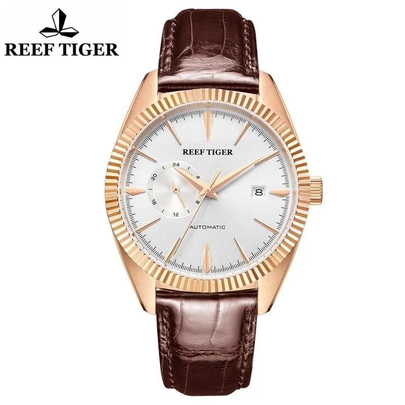 Риф Тигр/RT для бизнеса Мужская обувь на плоской подошве автоматическая платье