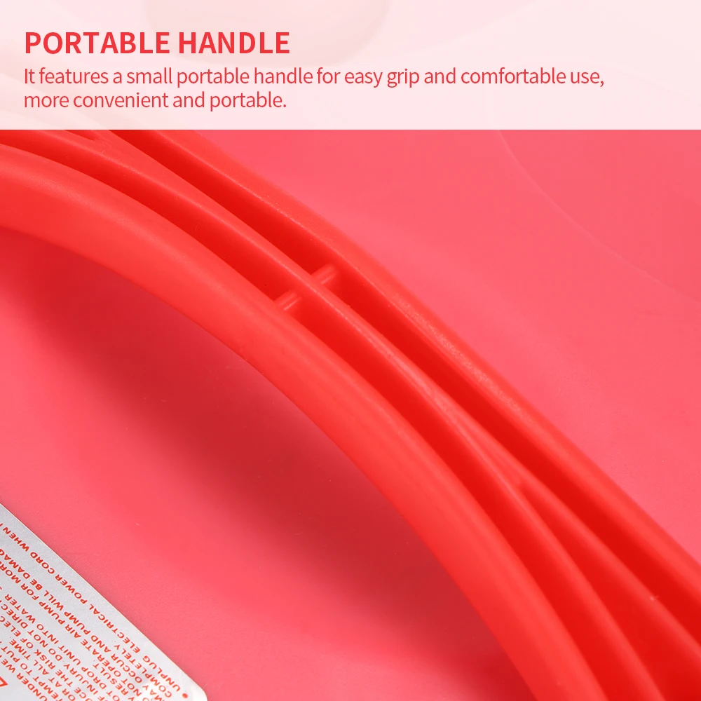 Новый Электрический дизайнерский воздушный насос с двумя насадками портативные