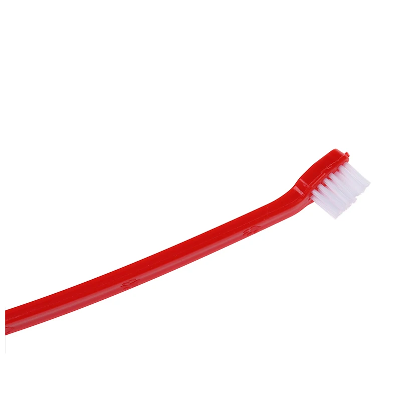 

care toothbrush for pet cat with 2 heads send 1 piece in random color