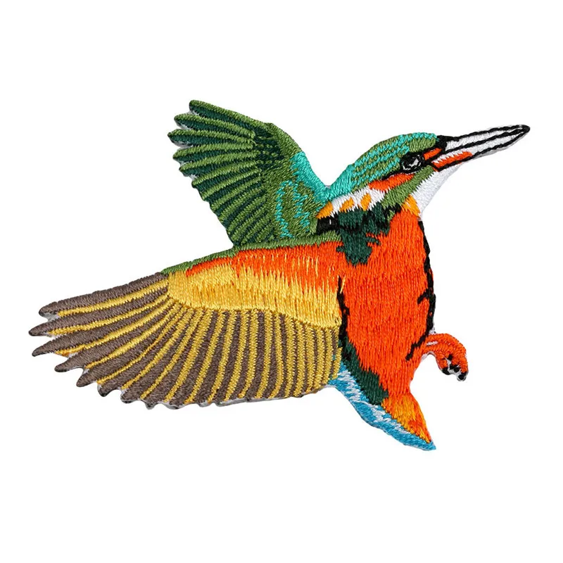 DIY ремесло птицы нашивки бабочки для одежды железа на мотив стикер Швейные патчи