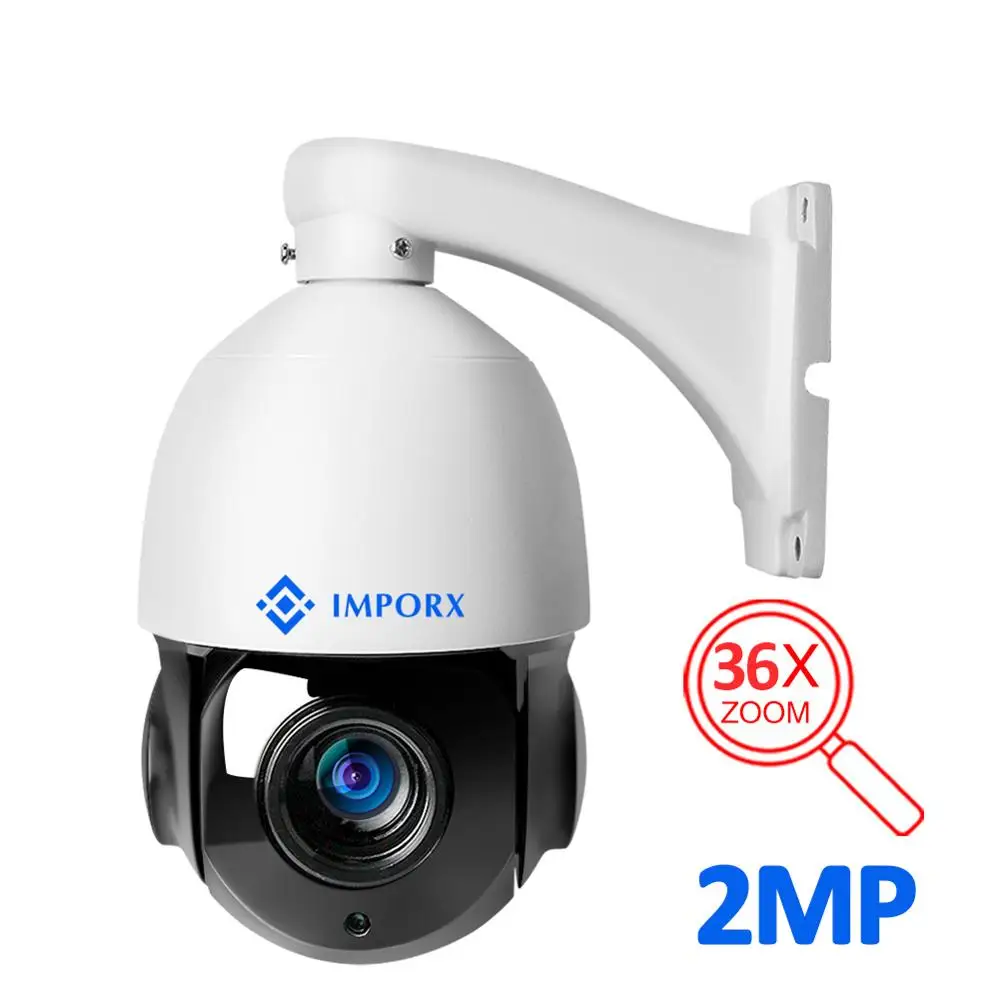 IMPORX 2MP 1080P 36X зум PTZ IP камера наружная скорость купольная безопасности Onvif P2P IR 100 м