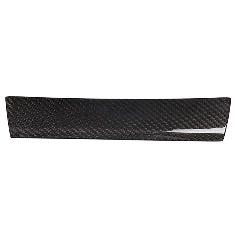

Car Real Carbon Fiber Cup Holder Up Decoration Cover Trim Accessories for -BMW 5 Series G30 G38 2017-2018