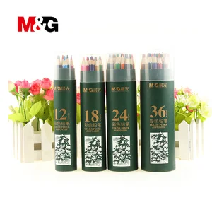 M  G художественные цветные карандаши, профессиональные канцелярские принадлежности для рисования акварелью, принадлежности для рисования 1218243648 цветов