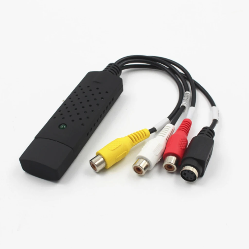 USB адаптер для видеозахвата с захватом чипсетом U tv 007 tv DVD VHS аудио Захват S-Video USB адаптер конвертер Поддержка Win7