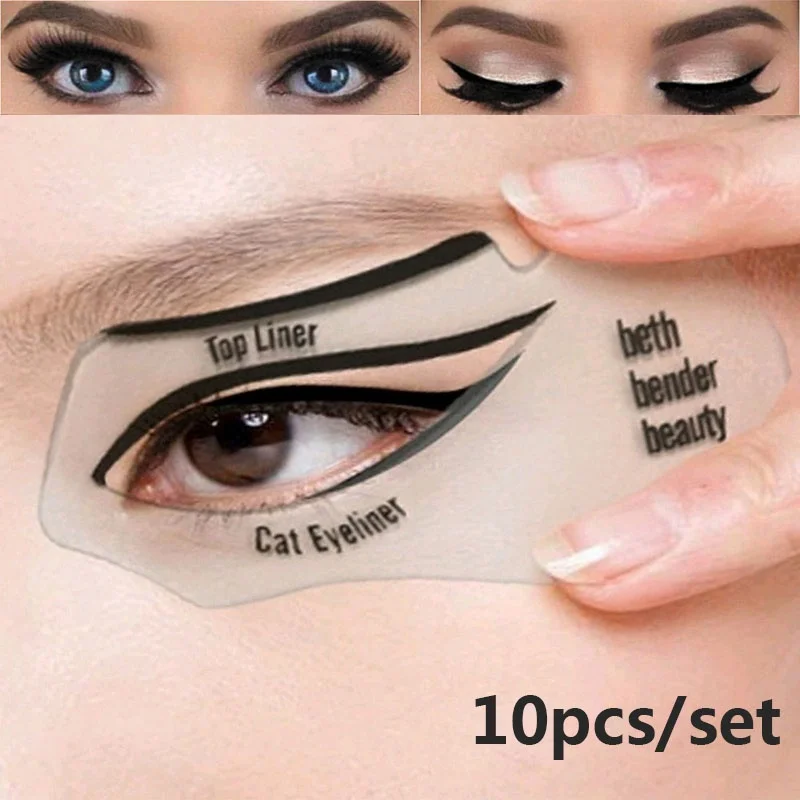 

10Pcs/set Eyeliner Beauty Card