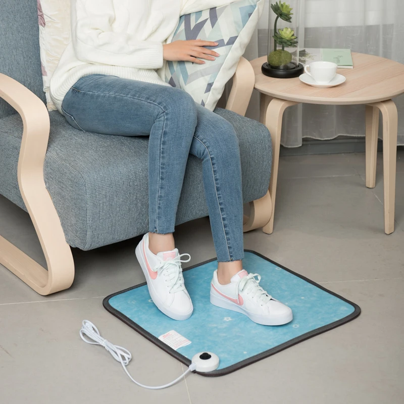 

Нагревательный коврик BK50DR, синее электрическое покрывало для ног, микроволновая печь, Usb