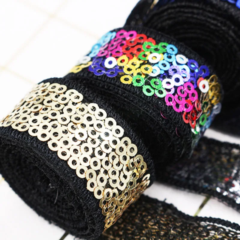 2 ярда/партия блестки для одежды 20 мм | Дом и сад