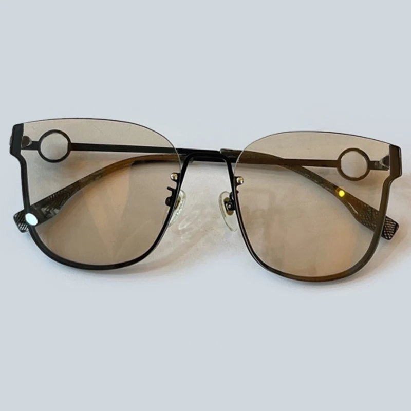 Очки солнцезащитные женские квадратные брендовые винтажные зеркальные