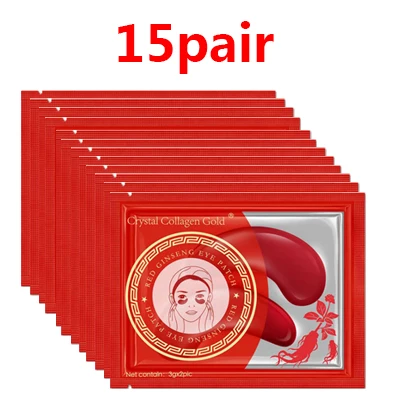 15Pair Style 17 10/15 пар = 20 Вт, 30 шт. маска для глаз уход за кожей лица маска-пленка для век с жидкими кристаллами и анти-морщинки Crystal коллагеновая маска для глаз для удаления черных кругов под глазами уход за кожей - Цвет: 15Pair Style 17