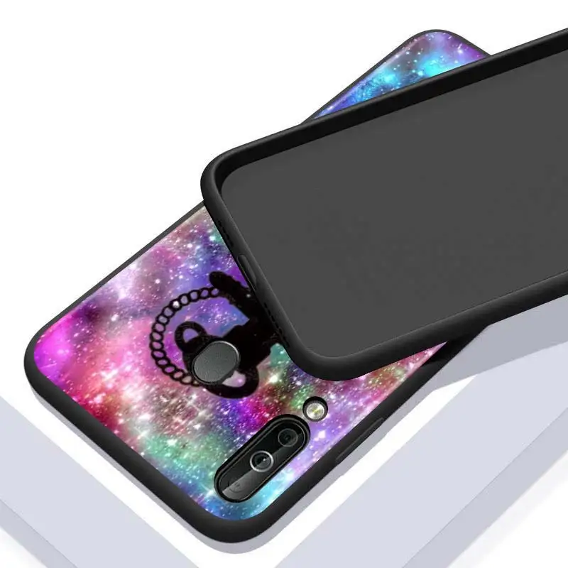 

Sea stripes anchor for Huawei P10 P20 Pro P30 P40 Y5 Y6 Y7 Y9 2019 Nova 7i 5T 5i 5 4e 4 3i 3e 3 Bright Black Phone Case